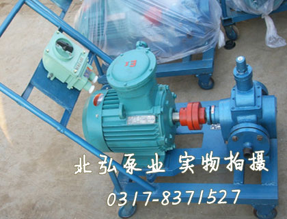 移動(dòng)式Y(jié)CB圓弧齒輪泵
